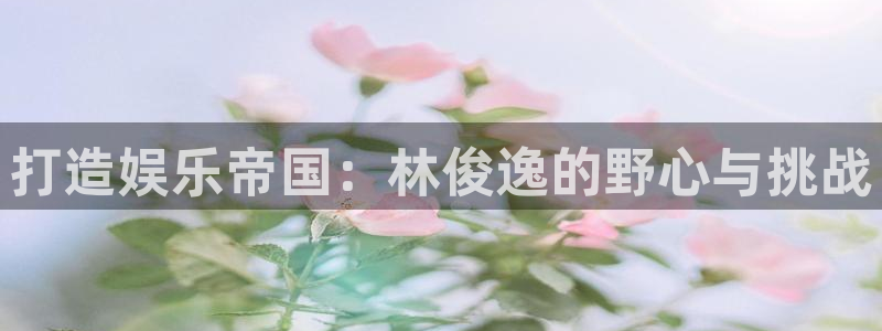 开丰娱乐地址：打造娱乐帝国：林俊逸的野心与挑战